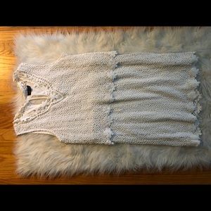 Topshop crochet lace floral dress